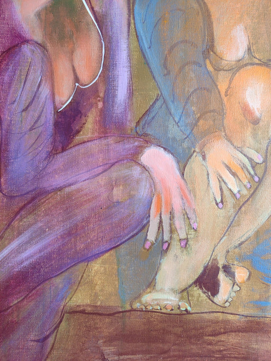 cuadro original de vendor Sonja Sananes - Figuras femeninas arte contemporáneo en Gaudifond