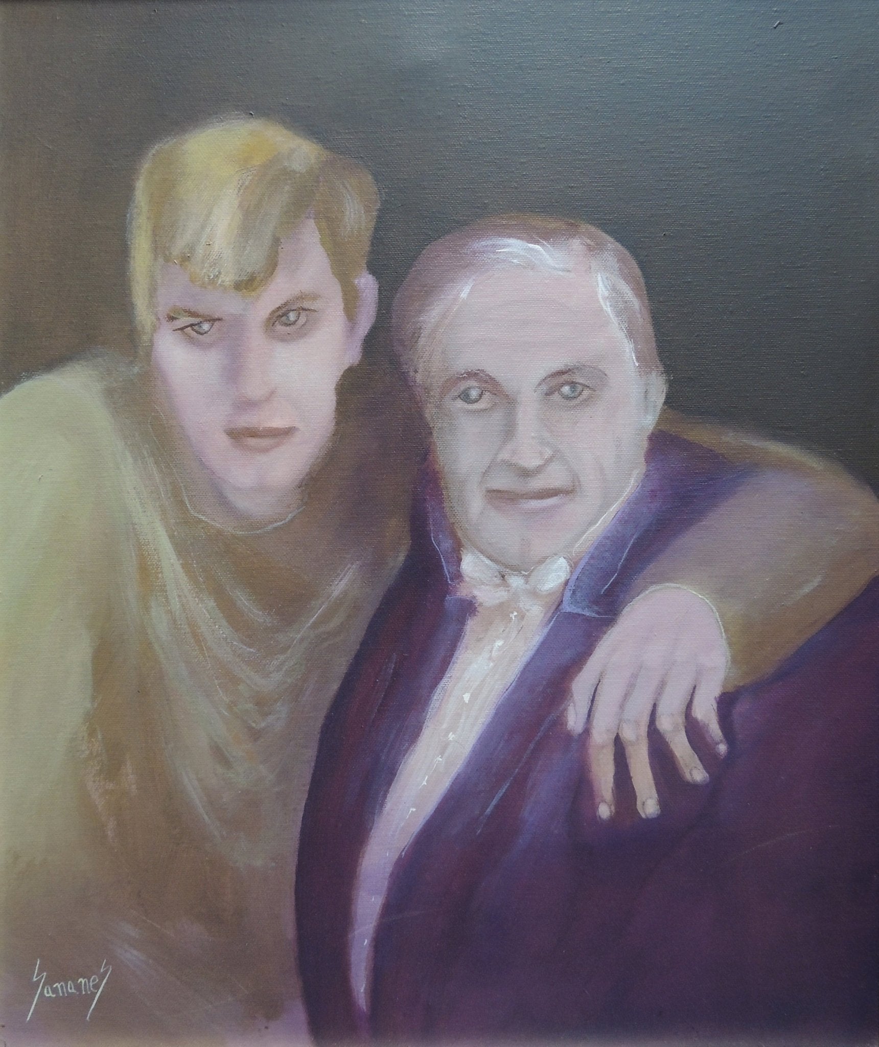 cuadro original de vendor Sonja Sananes - La pareja arte contemporáneo en Gaudifond