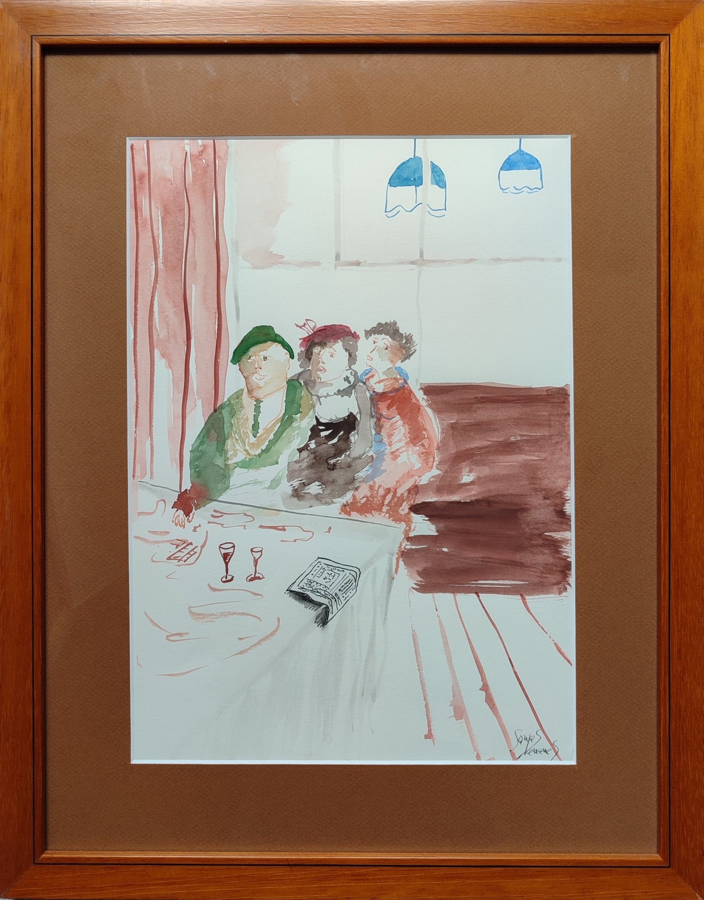 cuadro original de vendor Sonja Sananes - Las noticias arte contemporáneo en Gaudifond