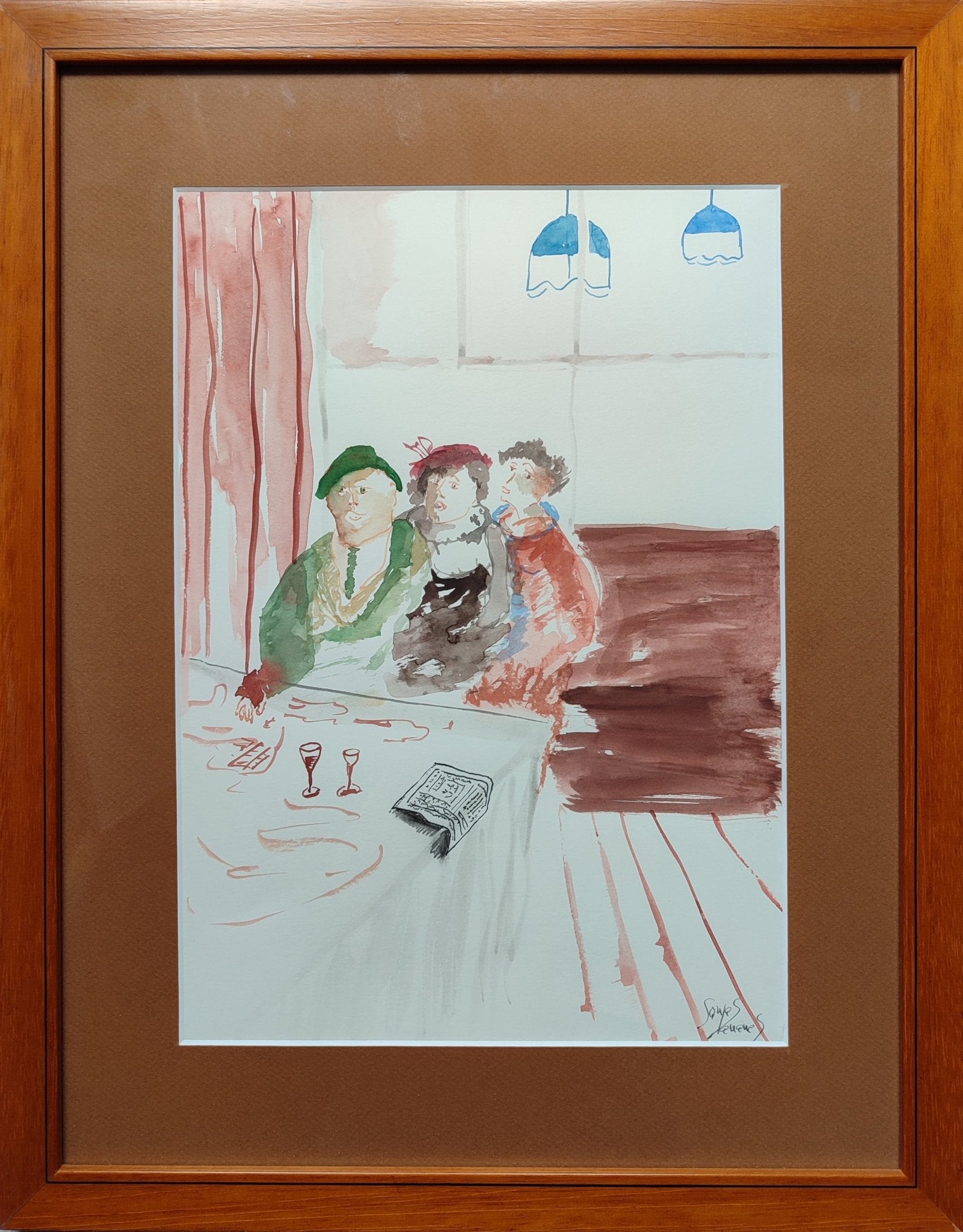 cuadro original de vendor Sonja Sananes - Las noticias arte contemporáneo en Gaudifond