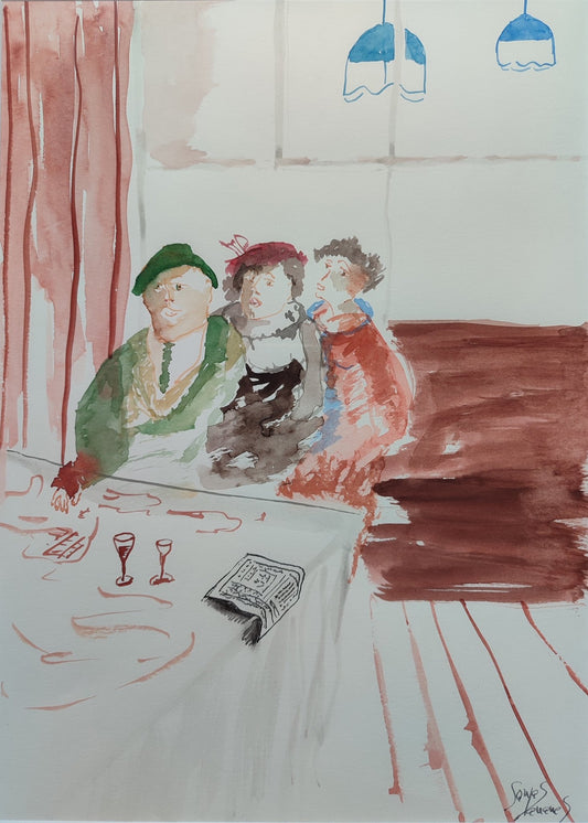 cuadro original de vendor Sonja Sananes - Las noticias arte contemporáneo en Gaudifond