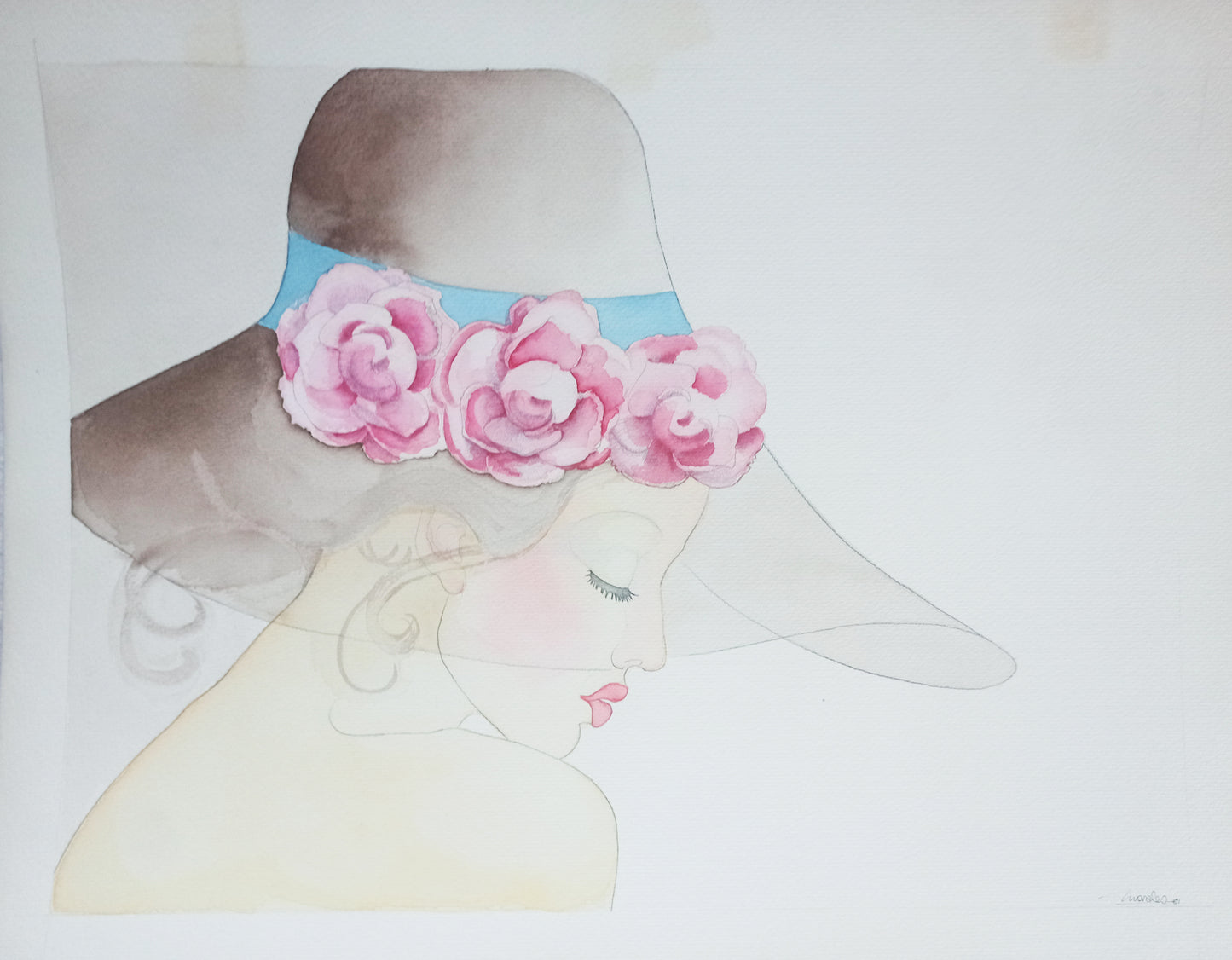 Gonzalo Morales - Retrato con sombrero