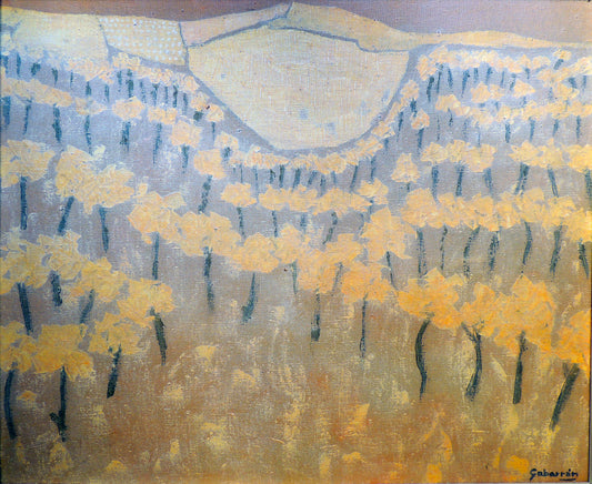 Cristóbal Gabarrón obra abstracta árboles y viñas Gaudifond