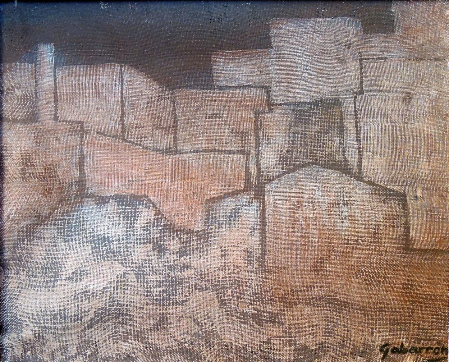 Cristóbal Gabarrón obra abstracta construcciones Gaudifond