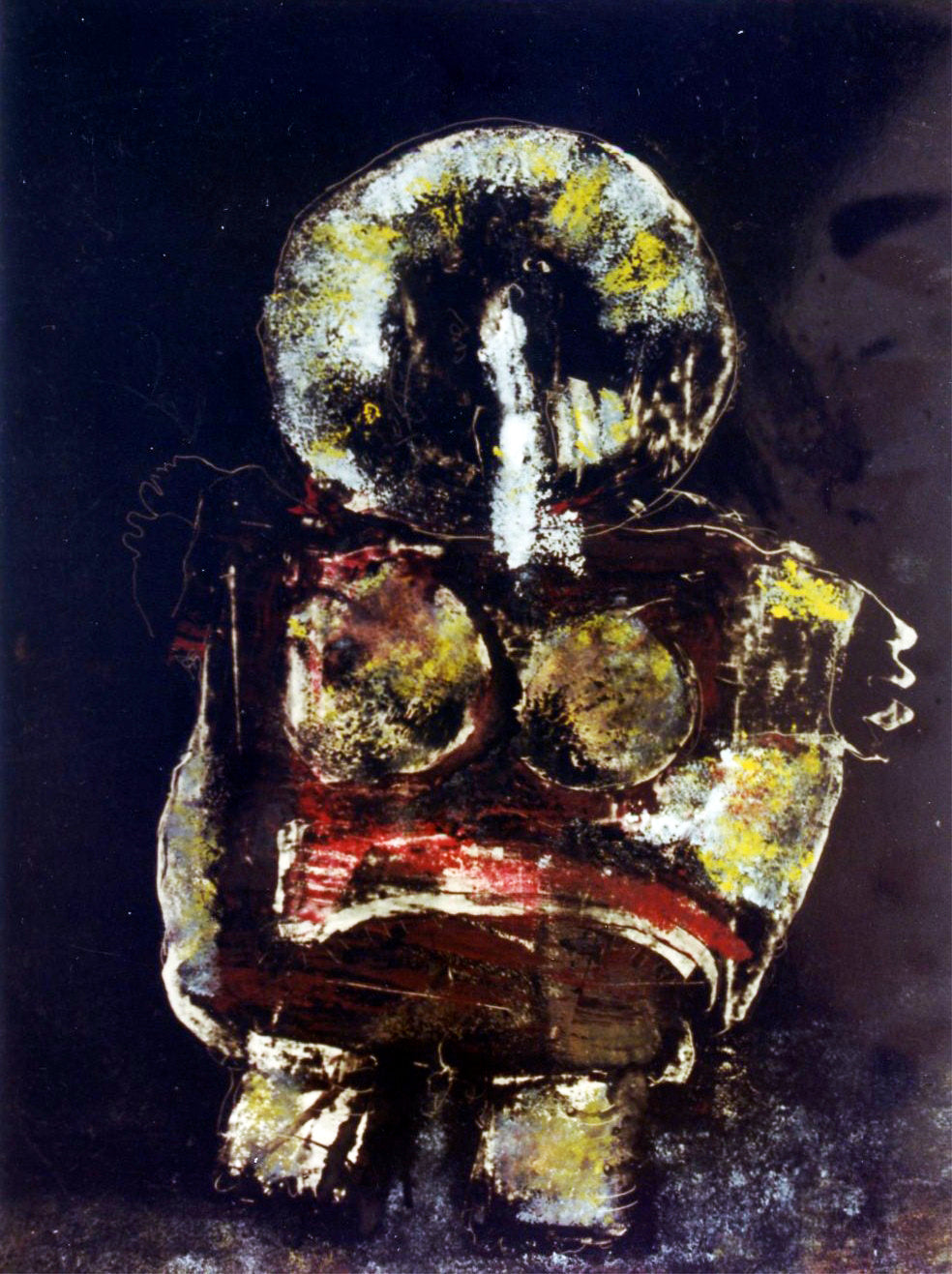 Cuadro abstracto Agustín Alamán Hiroshima 11 Gaudifond