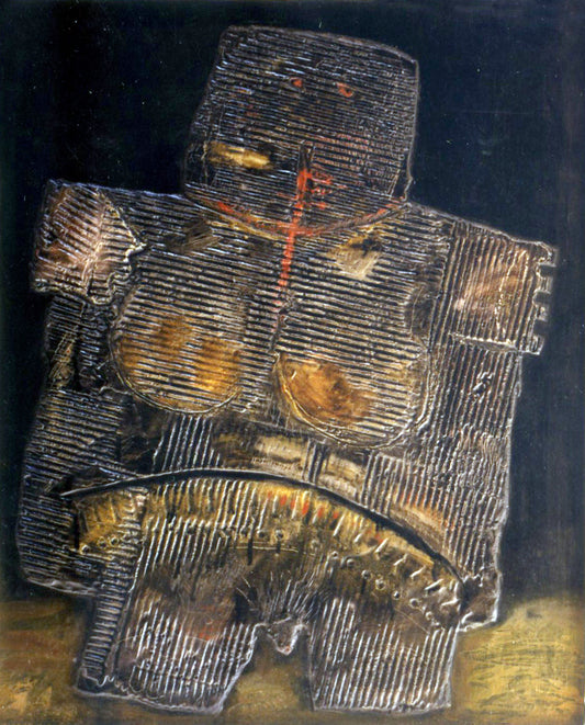 Cuadro abstracto Agustín Alamán Hiroshima 20 Gaudifond
