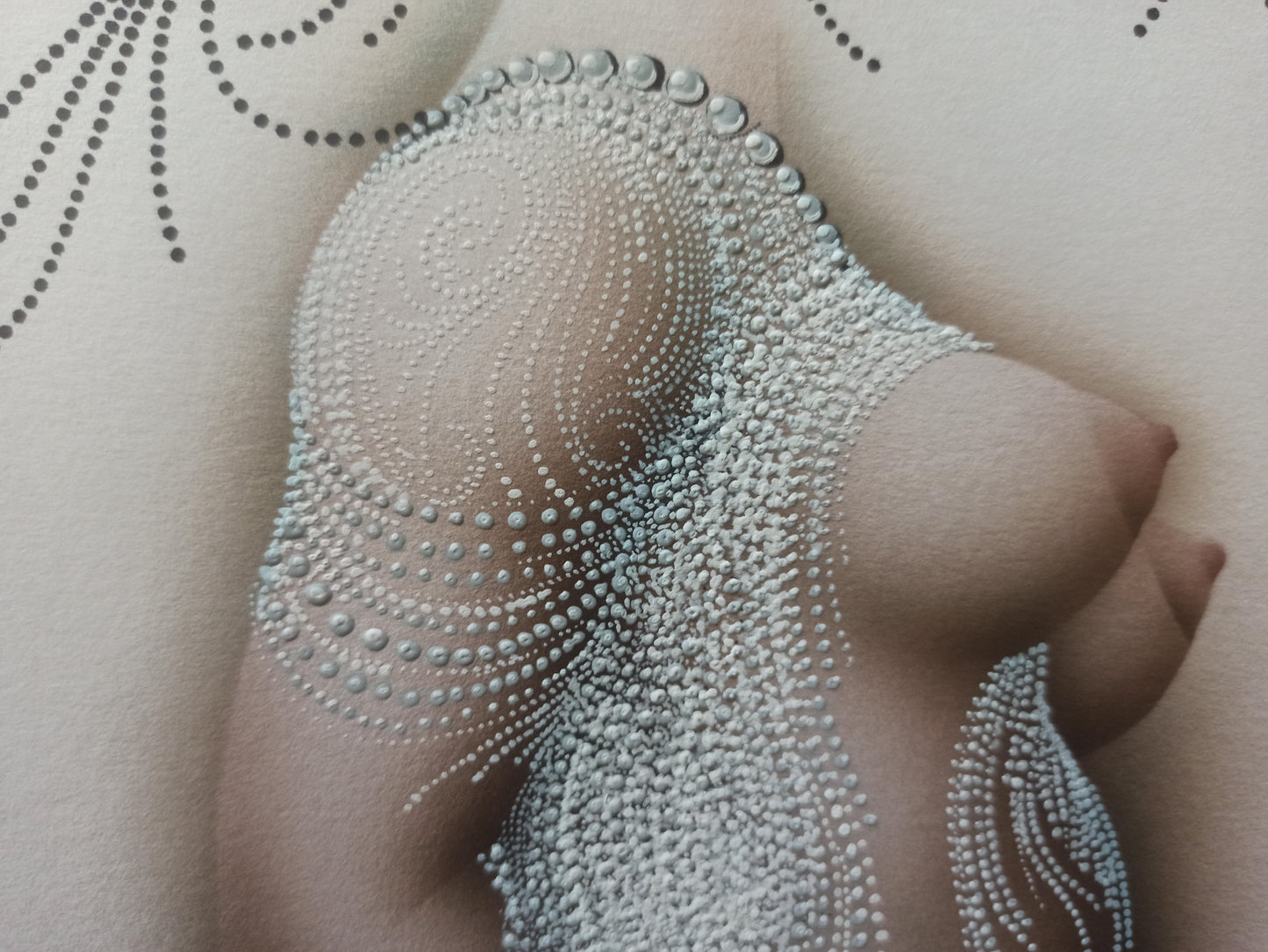 Modesto Roldán dibujo desnudo surrealista Gaudifond detalle