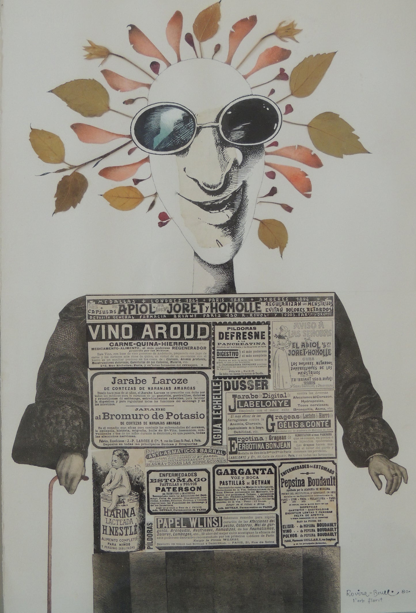 Rovira Brull Orb Florit dibujo surrealista Gaudifond