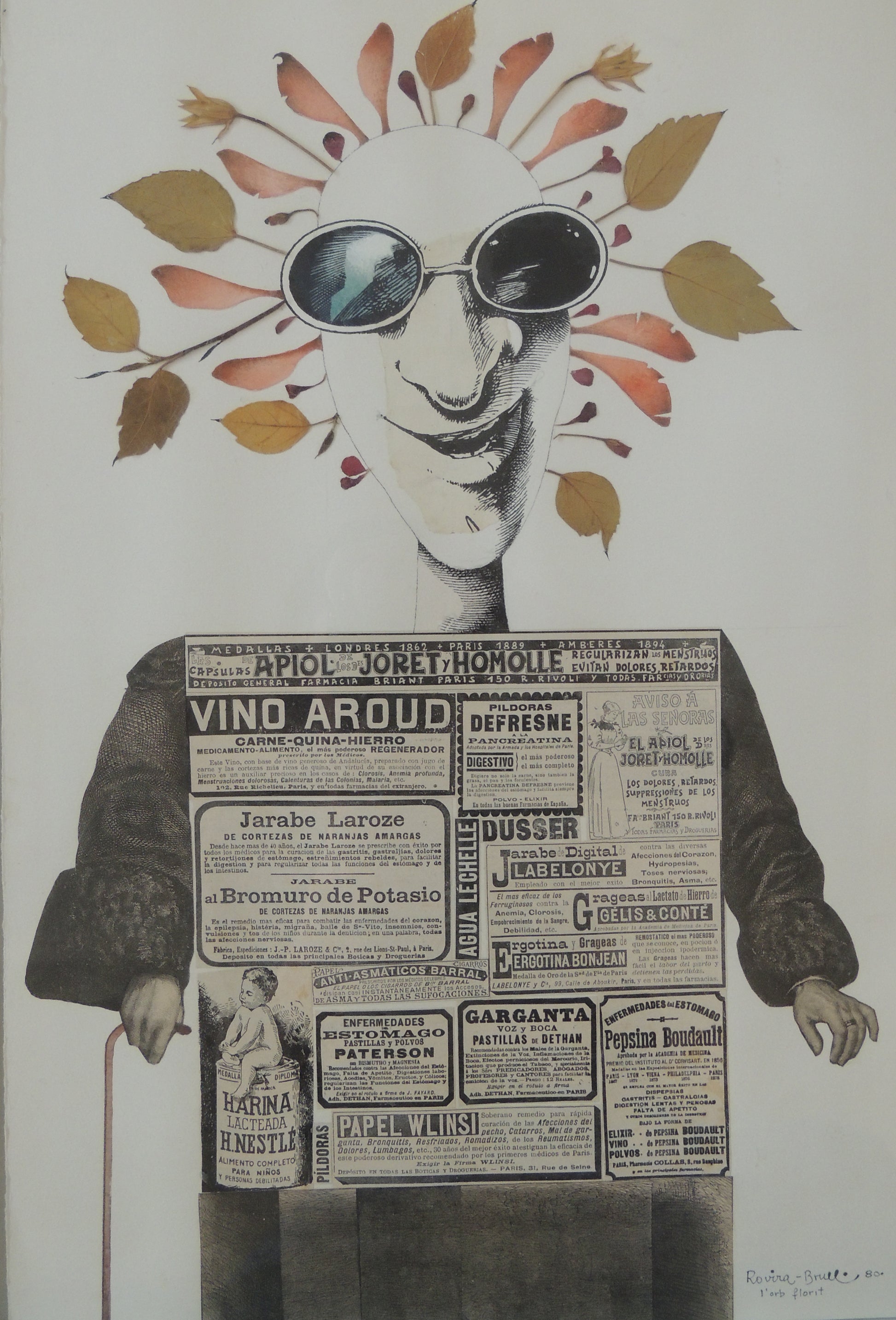Rovira Brull Orb Florit dibujo surrealista Gaudifond