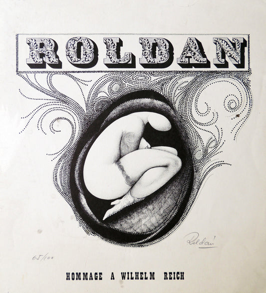 Modesto Roldán litografía surrealista Wilhelm Reich Gaudifond 