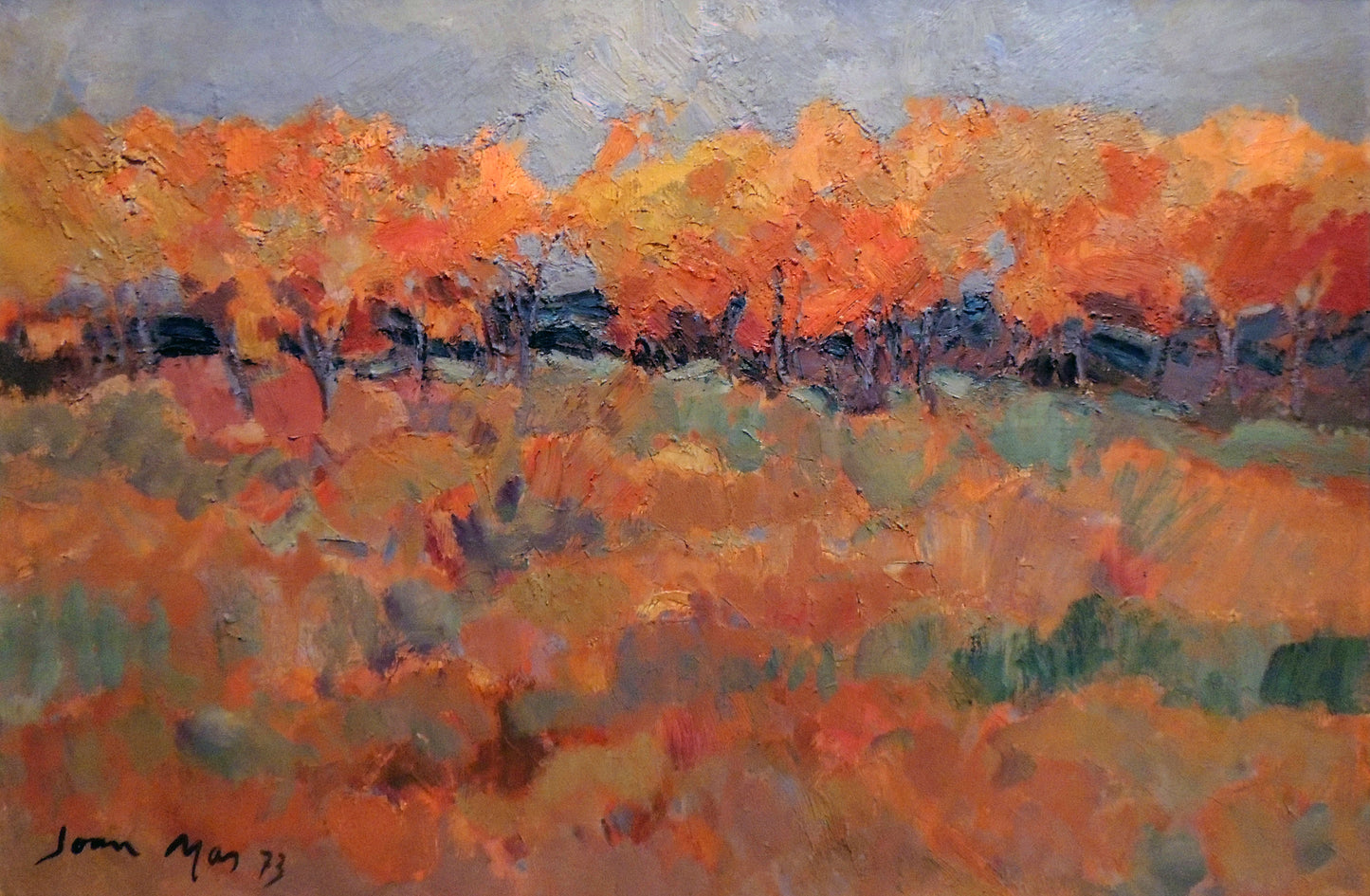 Joan Mas - Paisaje otoñal