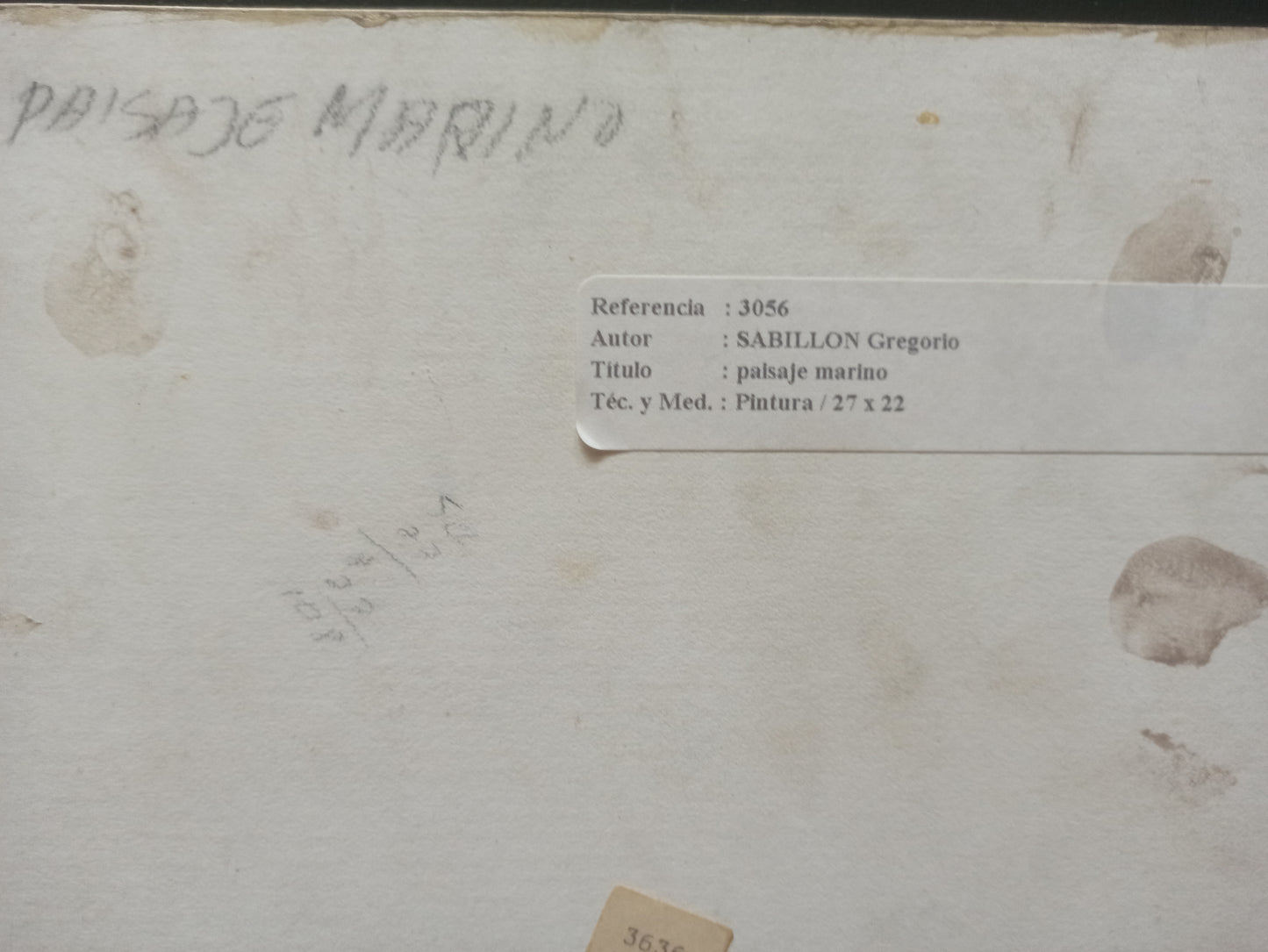 Gregorio Sabillón - Tengeri táj