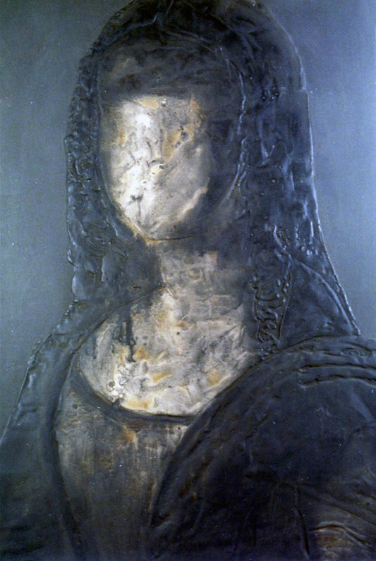 cuadro original de vendor Agustín Alamán - La Gioconda arte contemporáneo en Gaudifond