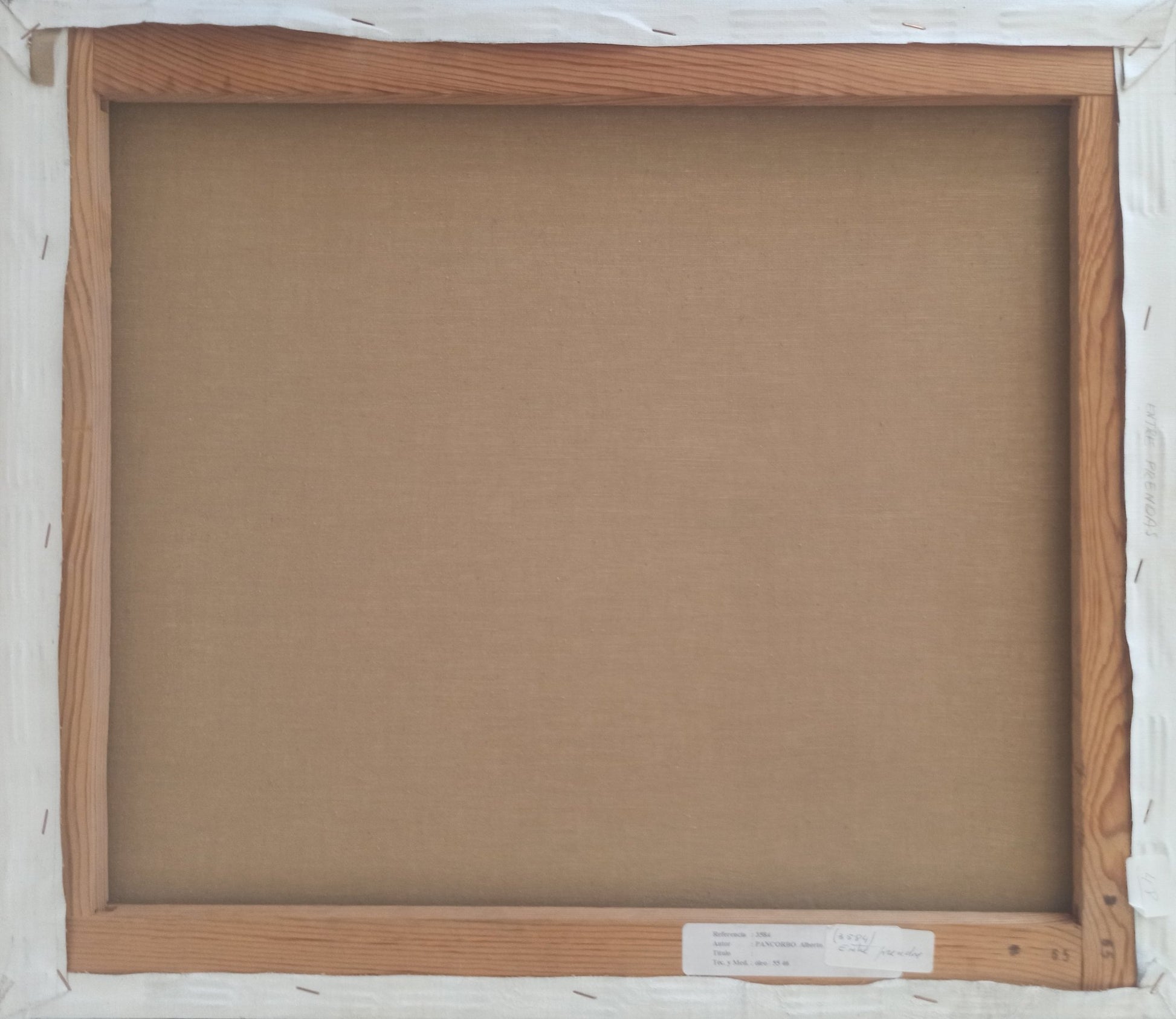cuadro original de vendor Alberto Pancorbo - Entre prendas arte contemporáneo en Gaudifond