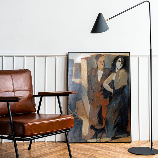 cuadro original de vendor Andreu Fresquet - Pareja arte contemporáneo en Gaudifond