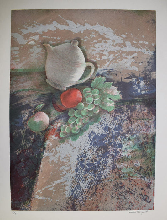 cuadro original de vendor Andreu Fresquet - Tetera arte contemporáneo en Gaudifond