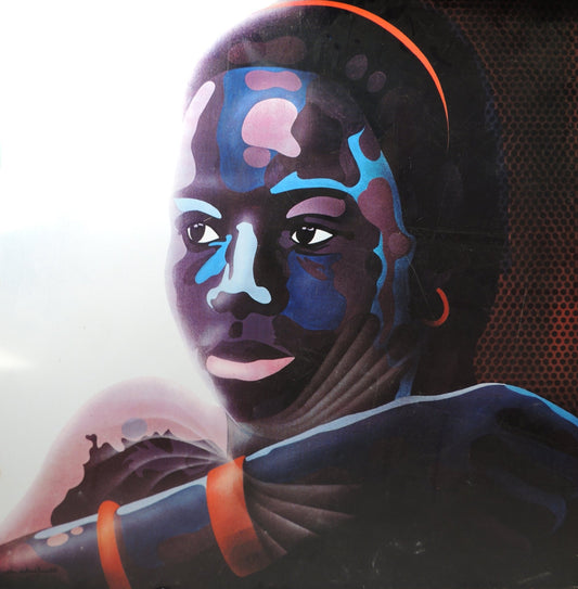 cuadro original de vendor Antoni Miró - Futur negre arte contemporáneo en Gaudifond