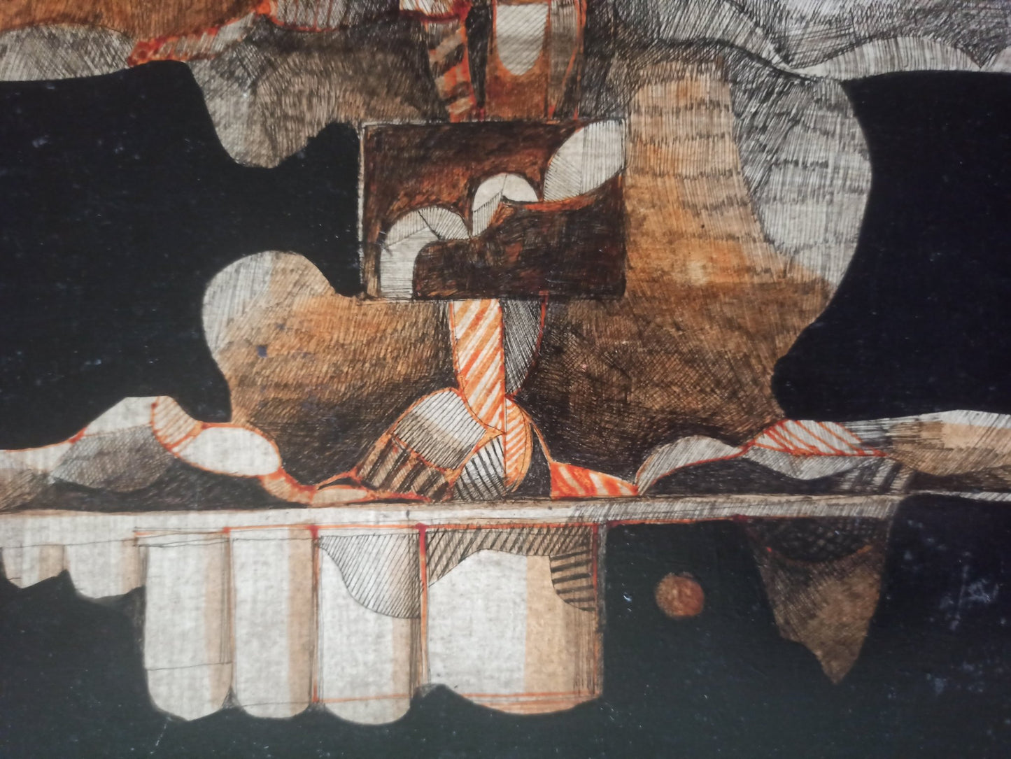 cuadro original de vendor Antonio Andivero - El tiempo arte contemporáneo en Gaudifond