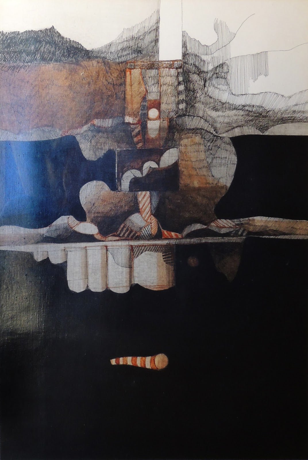 cuadro original de vendor Antonio Andivero - El tiempo arte contemporáneo en Gaudifond