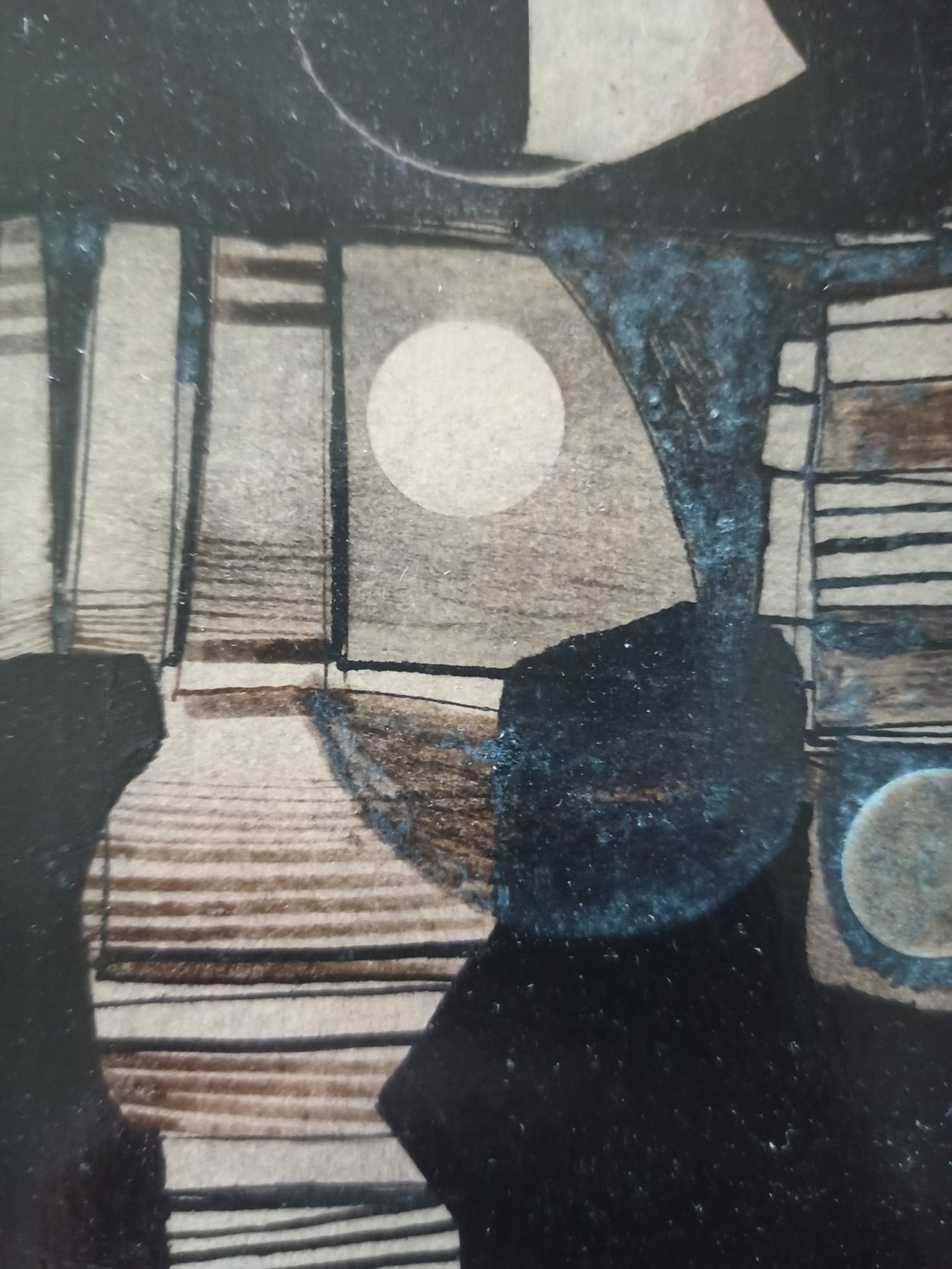 cuadro original de vendor Antonio Andivero - El tiempo arte contemporáneo en Gaudifond