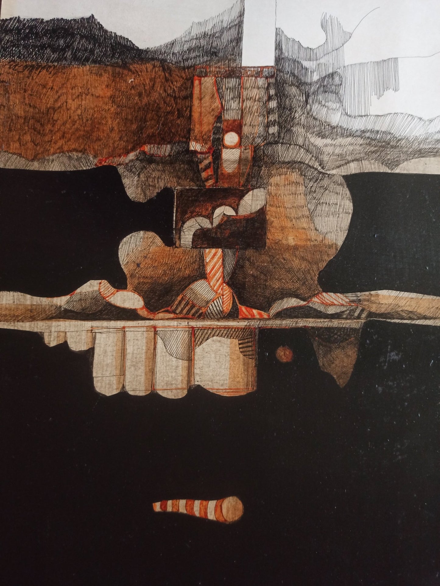 cuadro original de vendor Antonio Andivero - El tiempo arte contemporáneo en Gaudifond