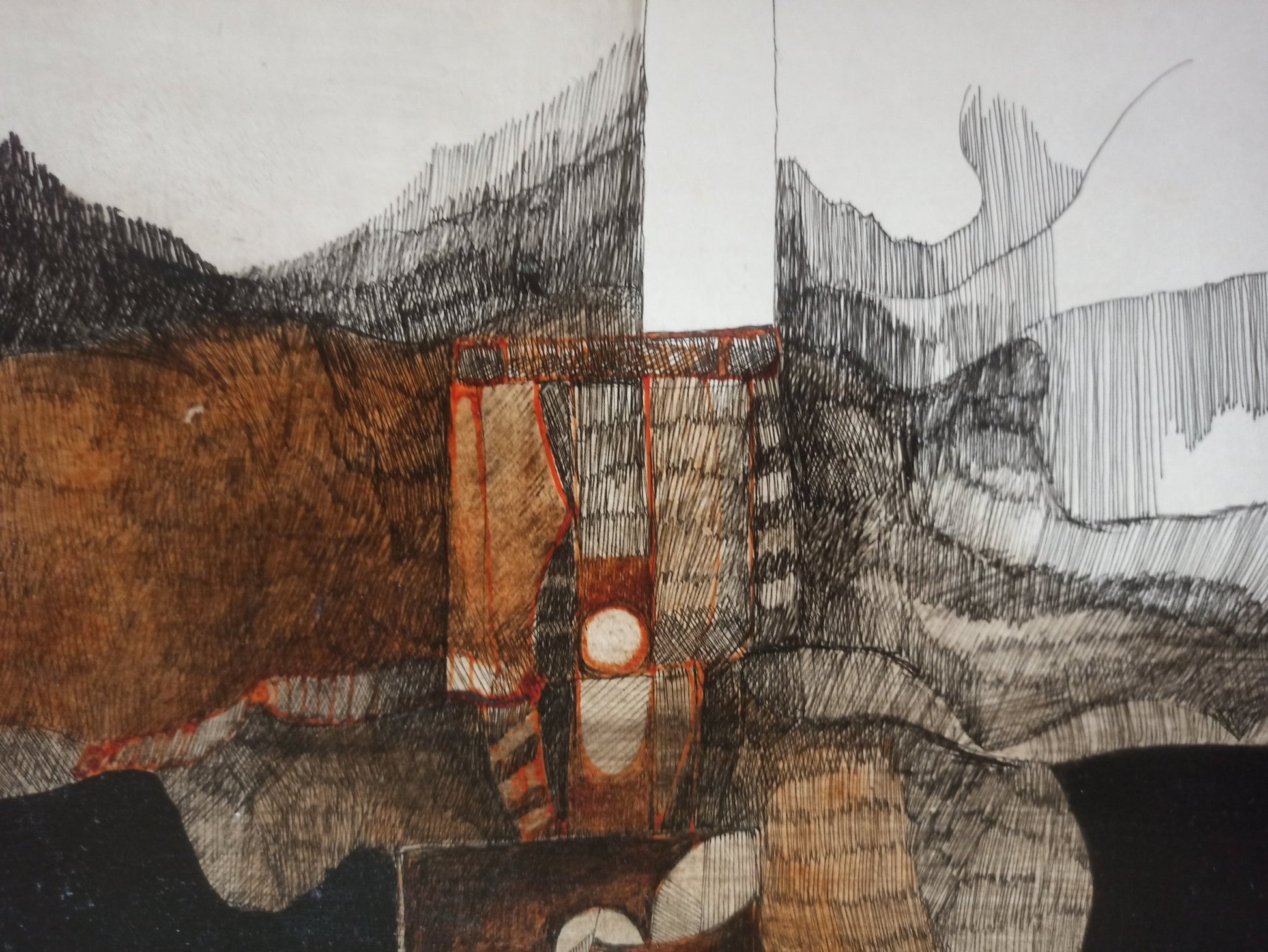 cuadro original de vendor Antonio Andivero - El tiempo arte contemporáneo en Gaudifond