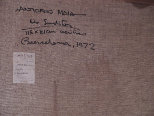 cuadro original de vendor Antonio Maia - Os sudita arte contemporáneo en Gaudifond