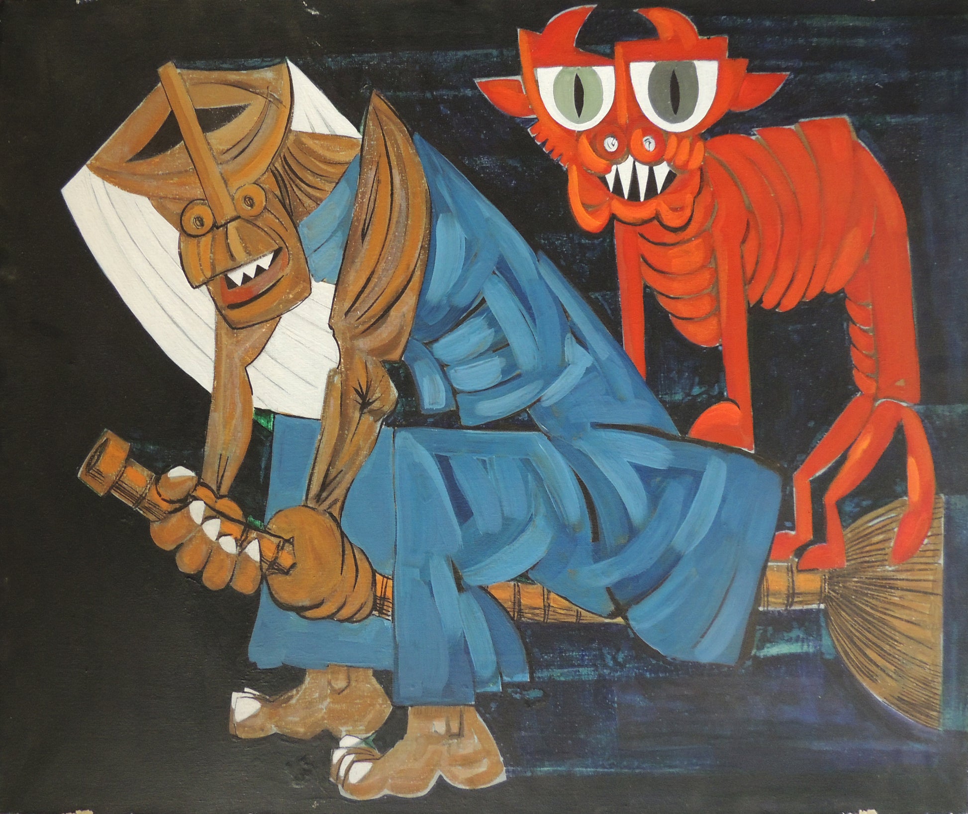 Antonio Patiño cuadro surrealista Sabath Gaudifond