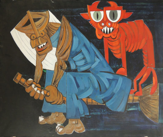 Antonio Patiño cuadro surrealista Sabath Gaudifond