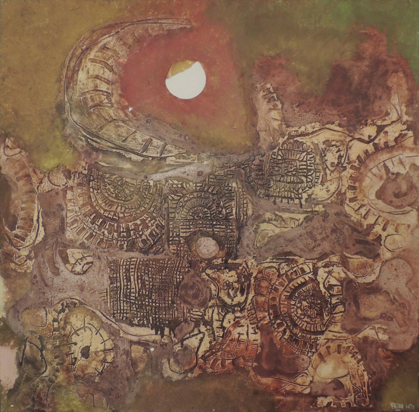 cuadro original de vendor Carlos Ferreyra - Astral V arte contemporáneo en Gaudifond