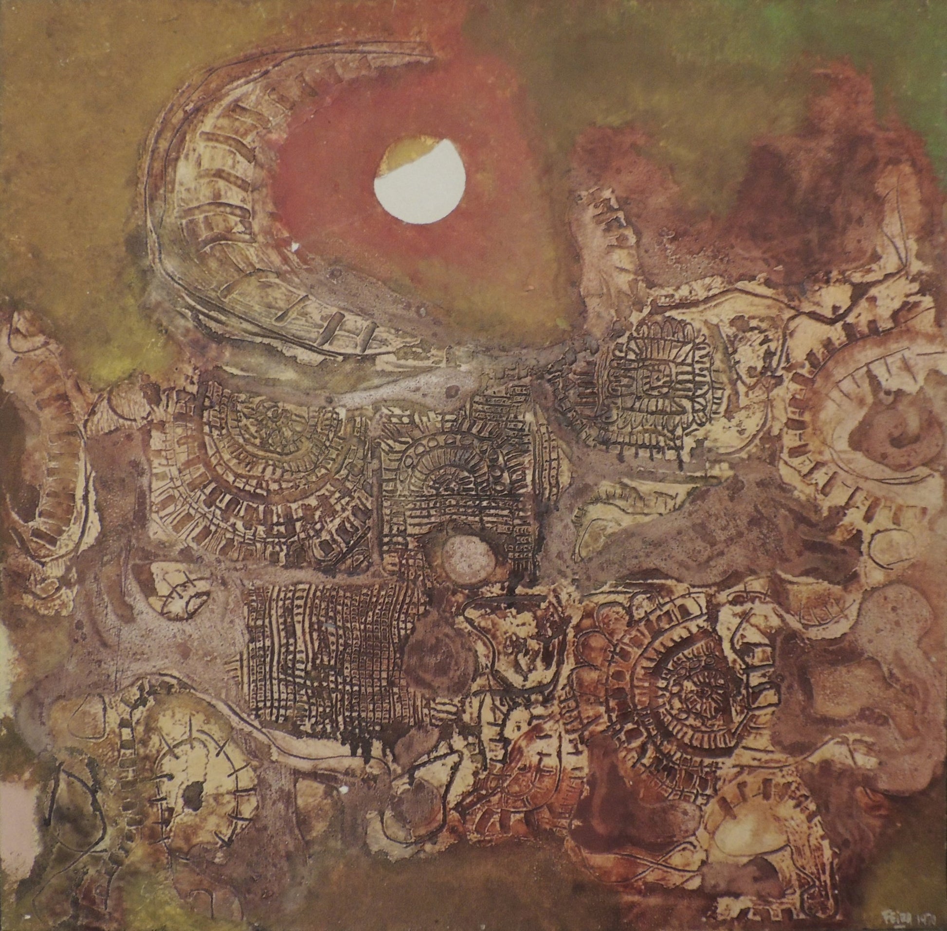 cuadro original de vendor Carlos Ferreyra - Astral V arte contemporáneo en Gaudifond
