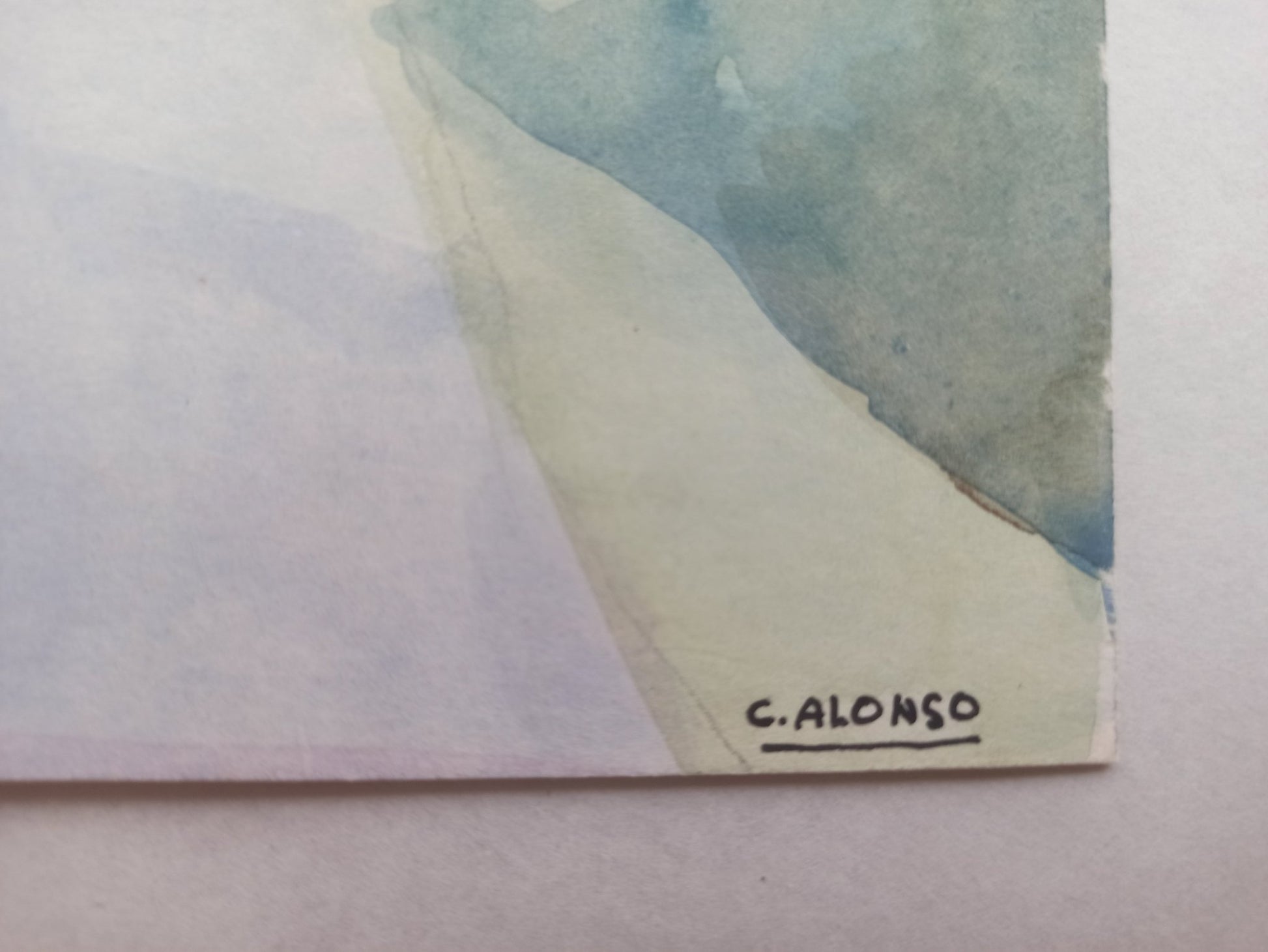 cuadro original de vendor Cristina Alonso - Atardecer arte contemporáneo en Gaudifond