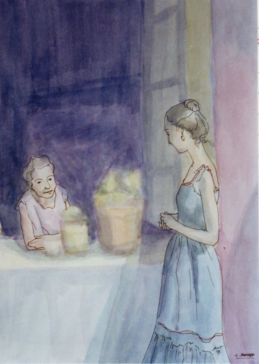 cuadro original de vendor Cristina Alonso - Conversando arte contemporáneo en Gaudifond