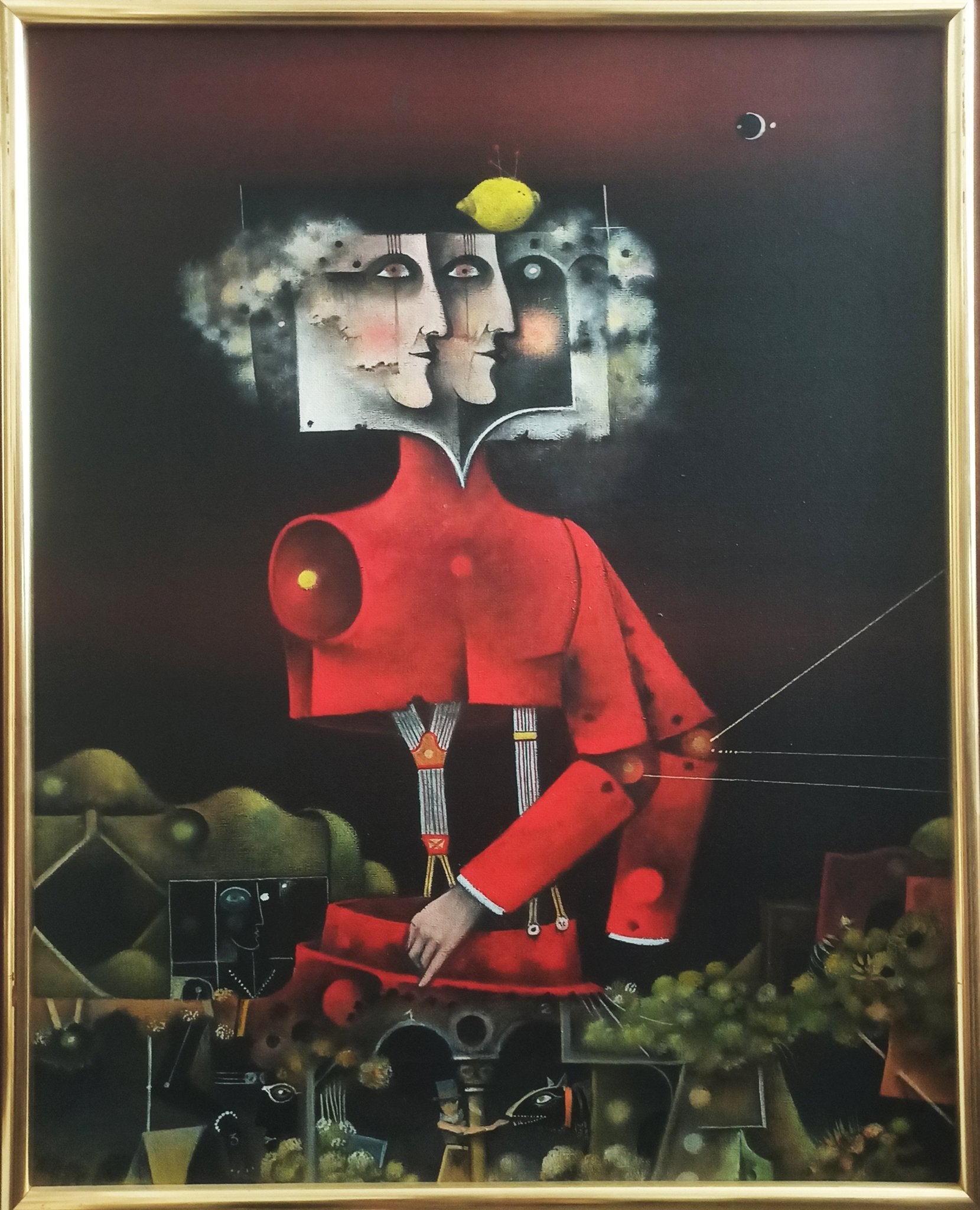 cuadro original de vendor Eduard Alcoy - Elástics arte contemporáneo en Gaudifond