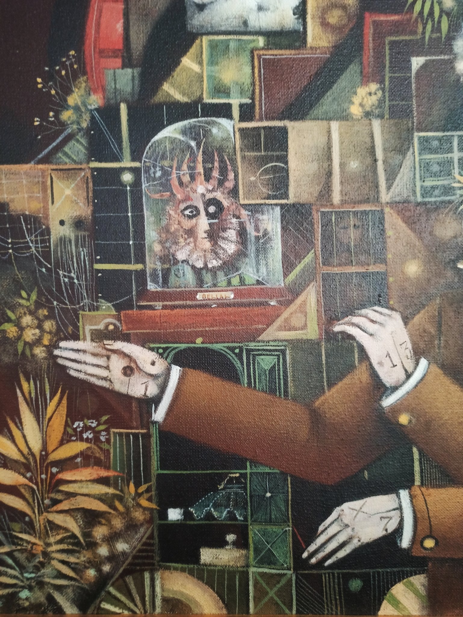 cuadro original de vendor Eduard Alcoy - L'antiquari arte contemporáneo en Gaudifond