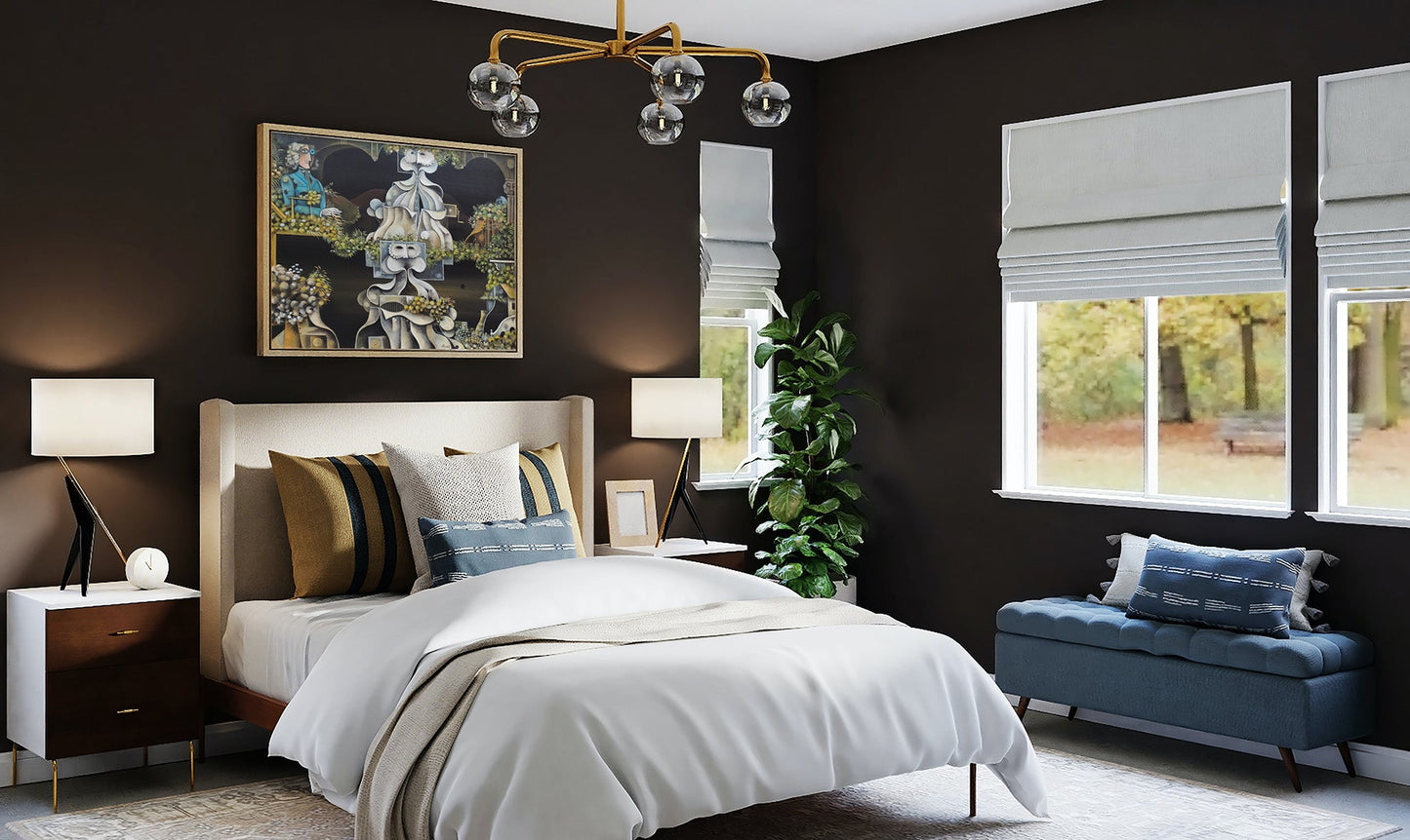 cuadro original de vendor Eduard Alcoy - Mascares blanques arte contemporáneo en Gaudifond