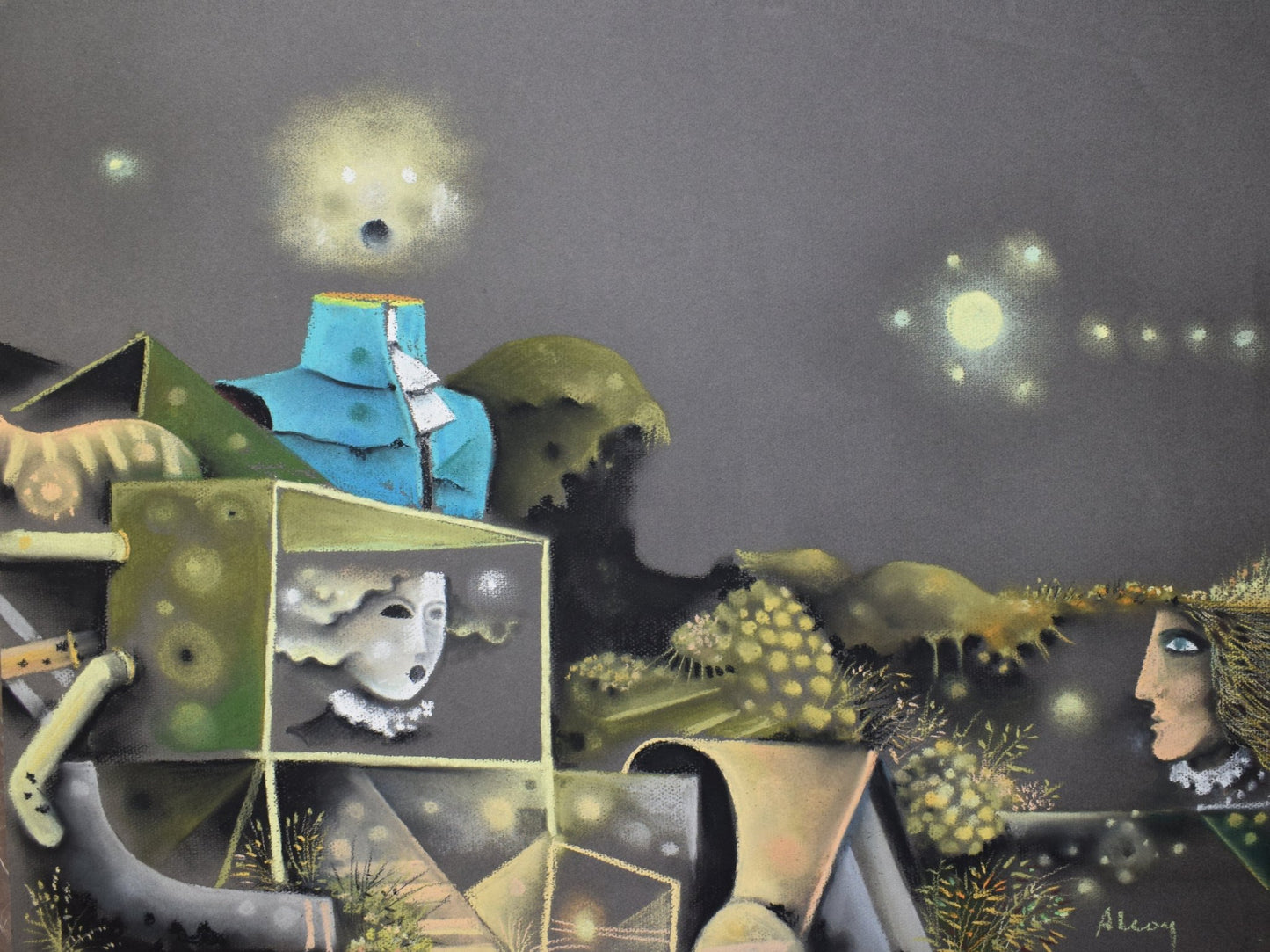 cuadro original de vendor Eduard Alcoy - N18 arte contemporáneo en Gaudifond