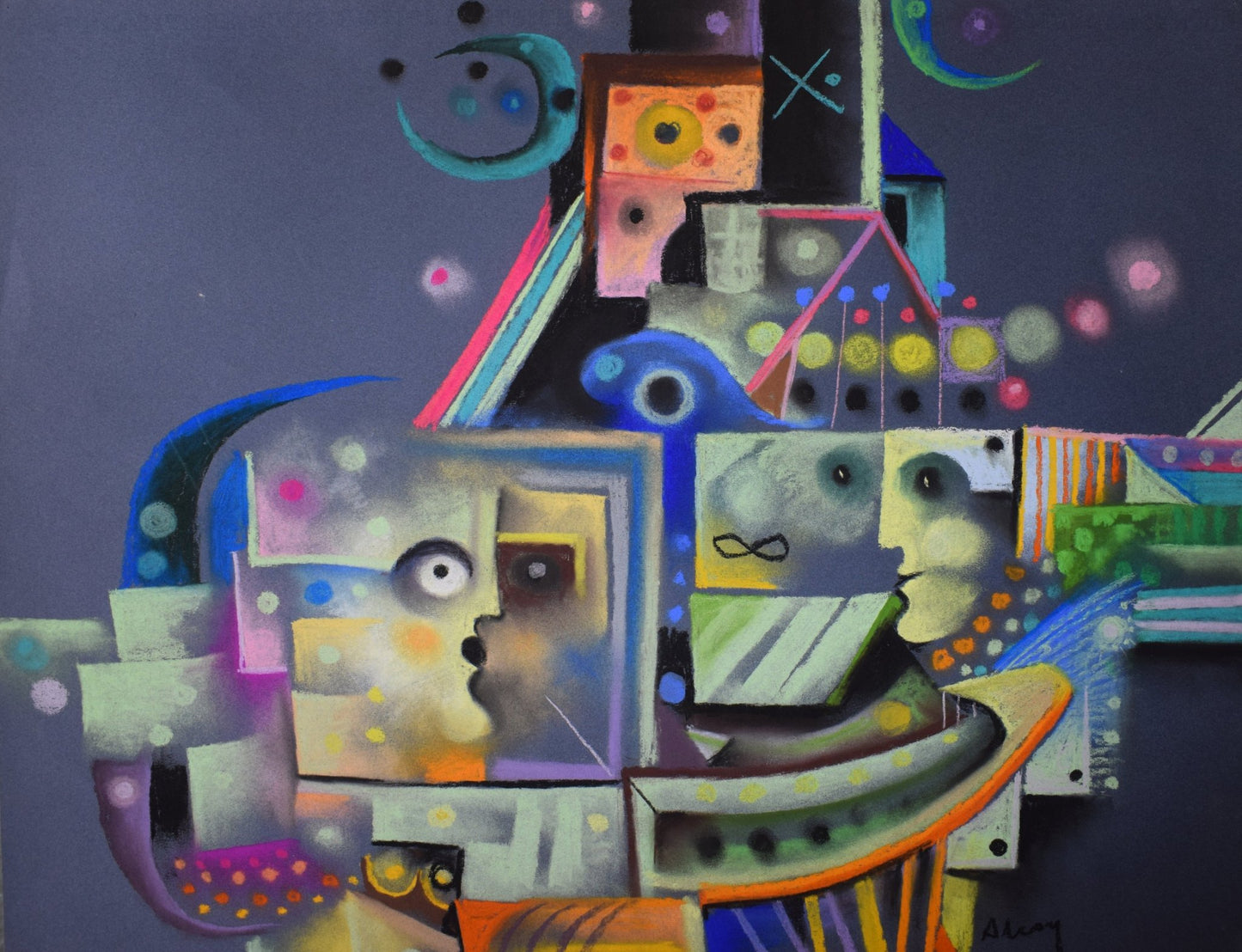 cuadro original de vendor Eduard Alcoy - N22 arte contemporáneo en Gaudifond