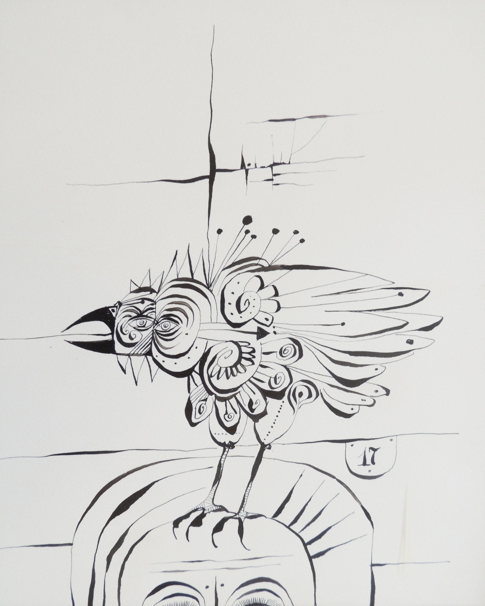 cuadro original de vendor Eduard Alcoy - Pluma nº9 arte contemporáneo en Gaudifond