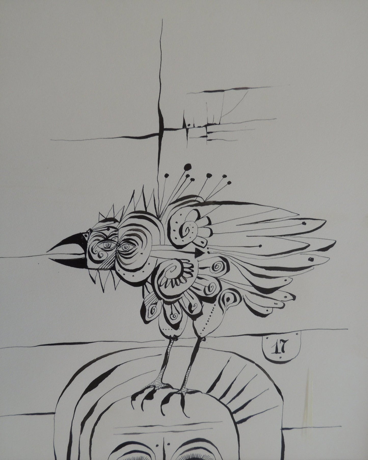 cuadro original de vendor Eduard Alcoy - Pluma nº9 arte contemporáneo en Gaudifond