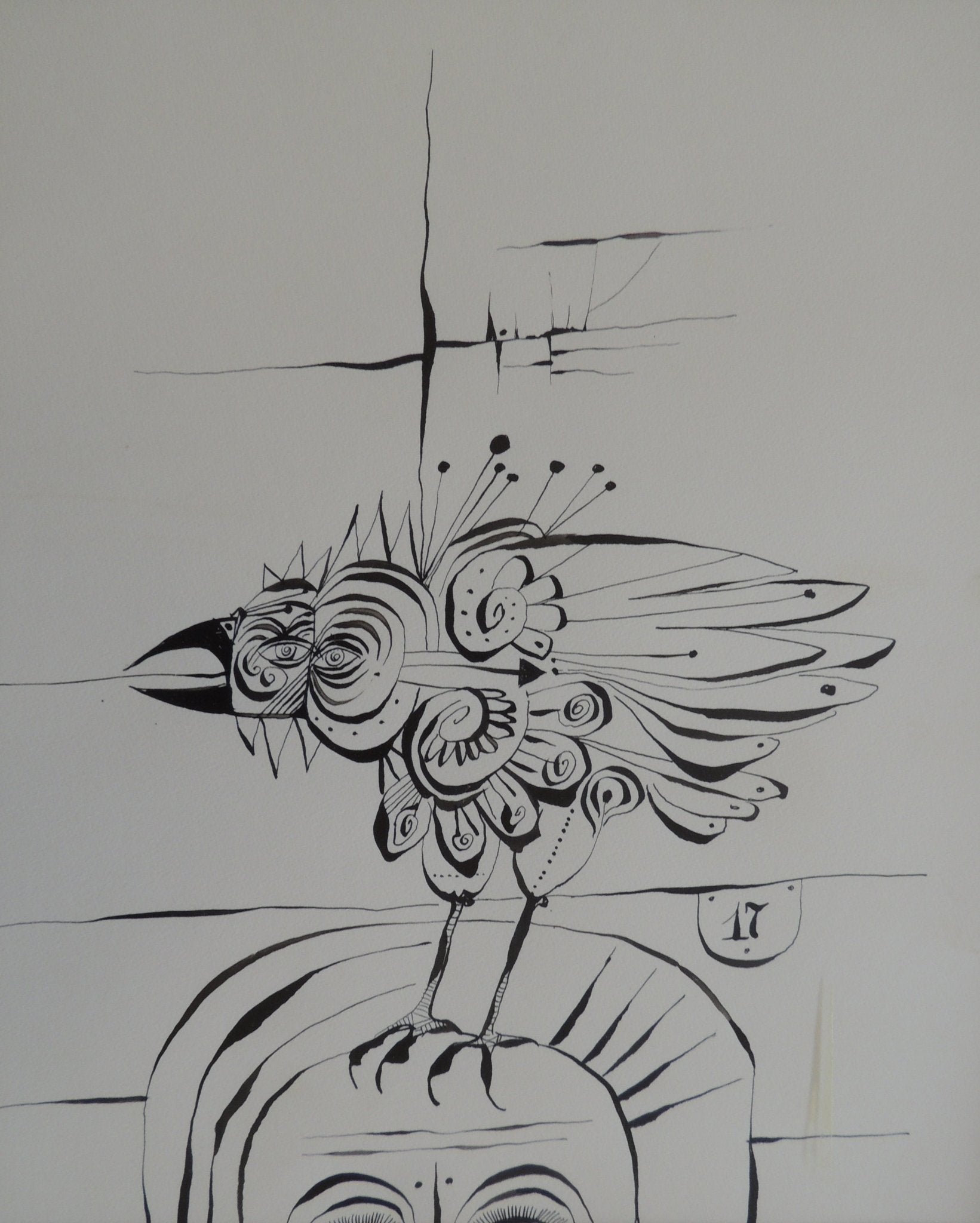cuadro original de vendor Eduard Alcoy - Pluma nº9 arte contemporáneo en Gaudifond