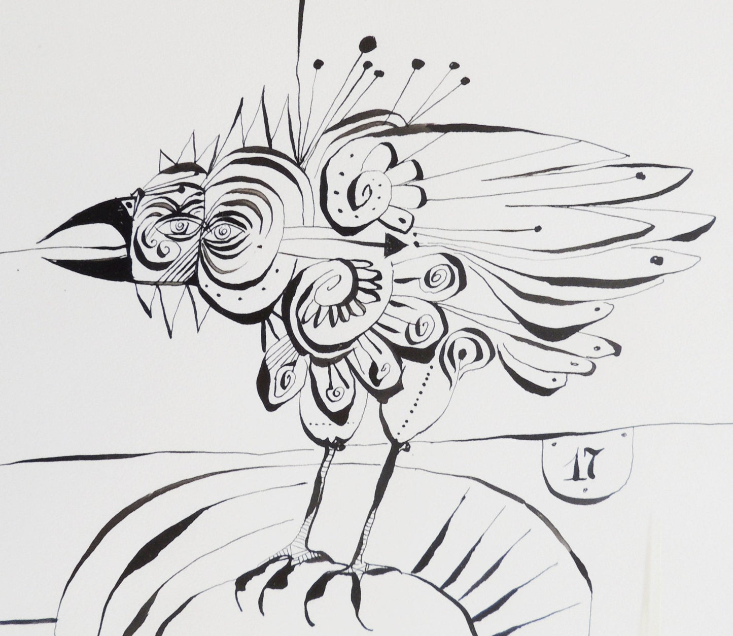 cuadro original de vendor Eduard Alcoy - Pluma nº9 arte contemporáneo en Gaudifond