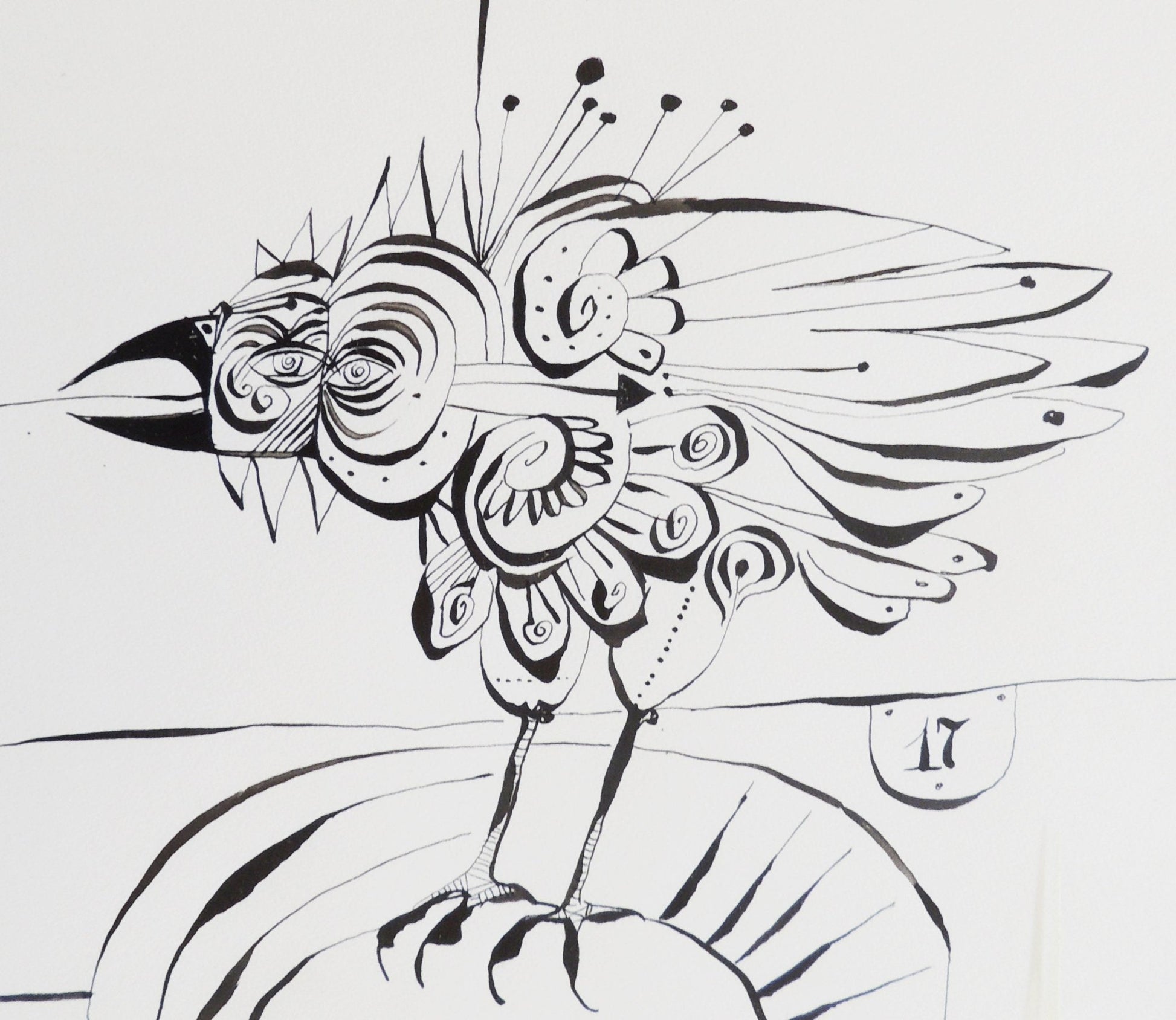 cuadro original de vendor Eduard Alcoy - Pluma nº9 arte contemporáneo en Gaudifond