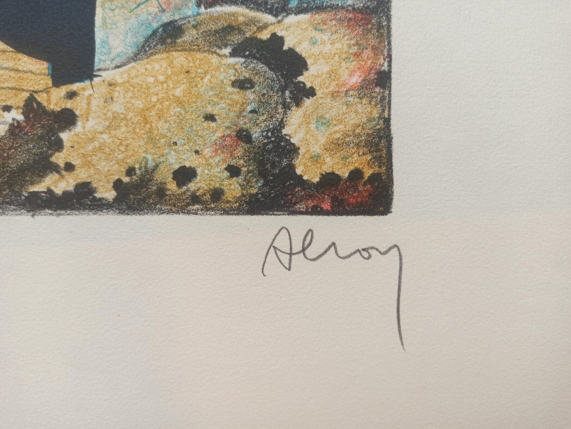cuadro original de vendor Eduard Alcoy - Retrato Rojo arte contemporáneo en Gaudifond