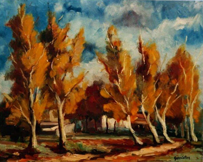 cuadro original de vendor Emiliano García Tur - Sta Perpétua arte contemporáneo en Gaudifond