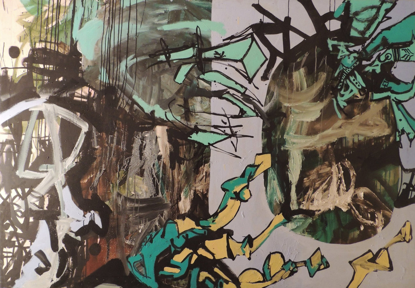 cuadro original de vendor Enric Pascó i Ticó - Arribada del Taoisme arte contemporáneo en Gaudifond