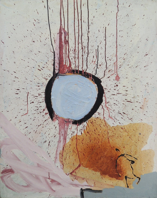 cuadro original de vendor Enric Pascó i Ticó - El arquer de la lluna arte contemporáneo en Gaudifond
