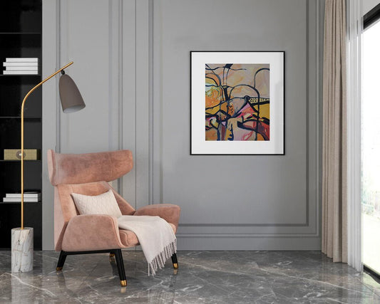 cuadro original de vendor Enric Pascó i Ticó - Mallos de riglos arte contemporáneo en Gaudifond