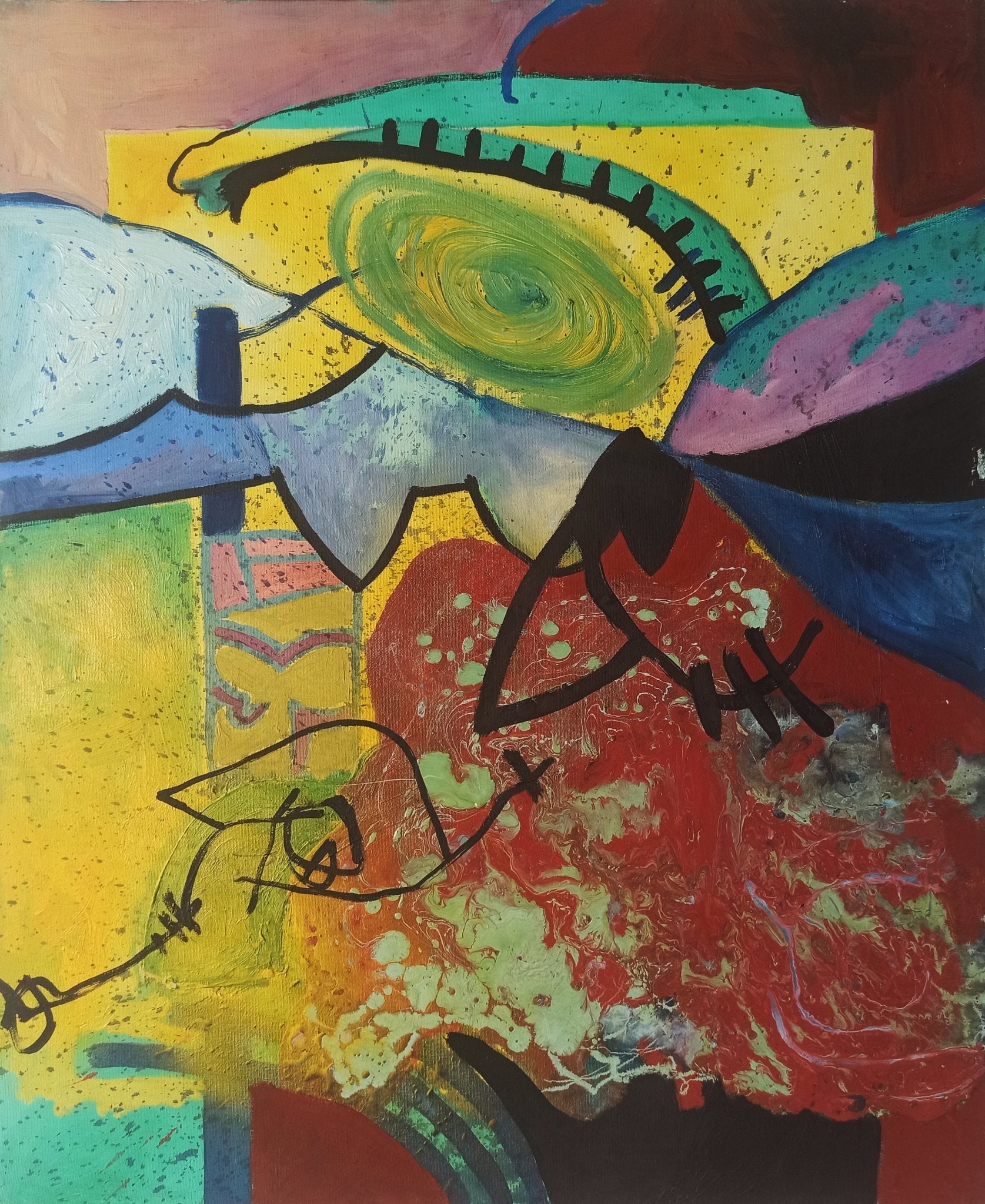 cuadro original de vendor Enric Pascó i Ticó - Mijasomo arte contemporáneo en Gaudifond
