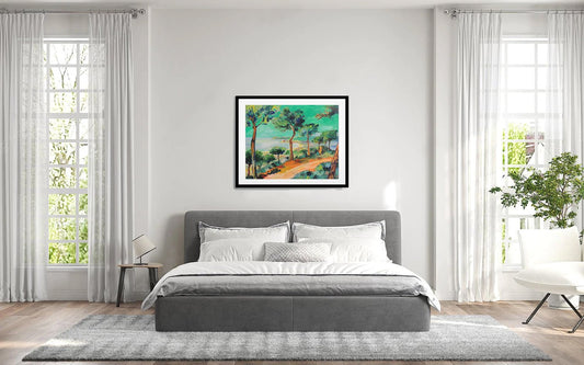 cuadro original de vendor Enric Pascó - Paisatge del Maresme arte contemporáneo en Gaudifond